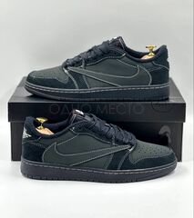 Nike Air Jordan 1 Low & Travis Scott Black Phantom