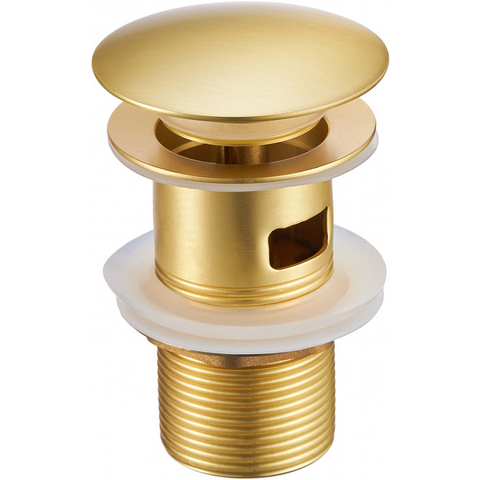 Milacio MCU.050.GD Клапан донный для мойки Ultra 50 золото