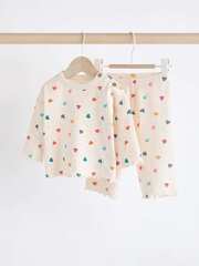 Лонгслив и легинсы в комплекте Next B46-301, Белый