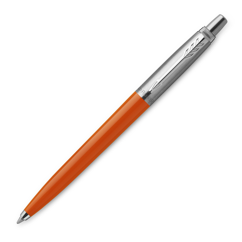Подарочный набор: Шариковая ручка Parker Jotter ORIGINALS ORANGE CT в БЛИСТЕР и Ежедневник недатированный белый