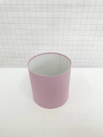 Цилиндр одиночный, 16х16 см, Розовый, 1 шт. (без крышки)