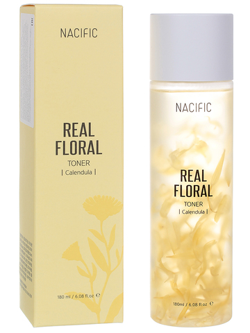 Тонер для лица увлажняющий с лепестками календулы Real Floral Calendula Toner NACIFIC