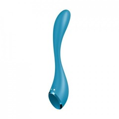 Мульти вибратор Satisfyer G Spot Flex 5+ бирюзовый (Connect APP)