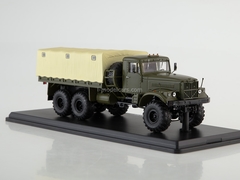 KRAZ-255B1 flatbed truck khaki-beige 1:43 Start Scale Models (SSM)