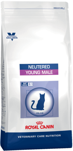 Royal Canin ВКН Neutered Young Male диета для кастрированных котов до 7 лет 1,5кг