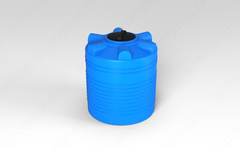 Ёмкость пластиковая пищевая ЭкоПром ЭВГ 500 л. вертикальная (90x90x103см;синий) - арт.555424