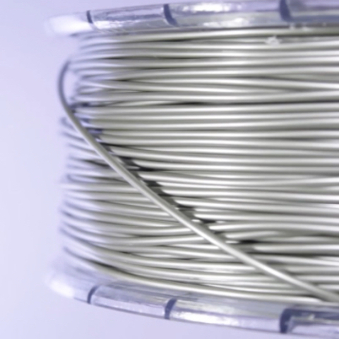 Пластик для 3D-принтера Filamentarno M-SOFT Серебряный металлик (750 г)