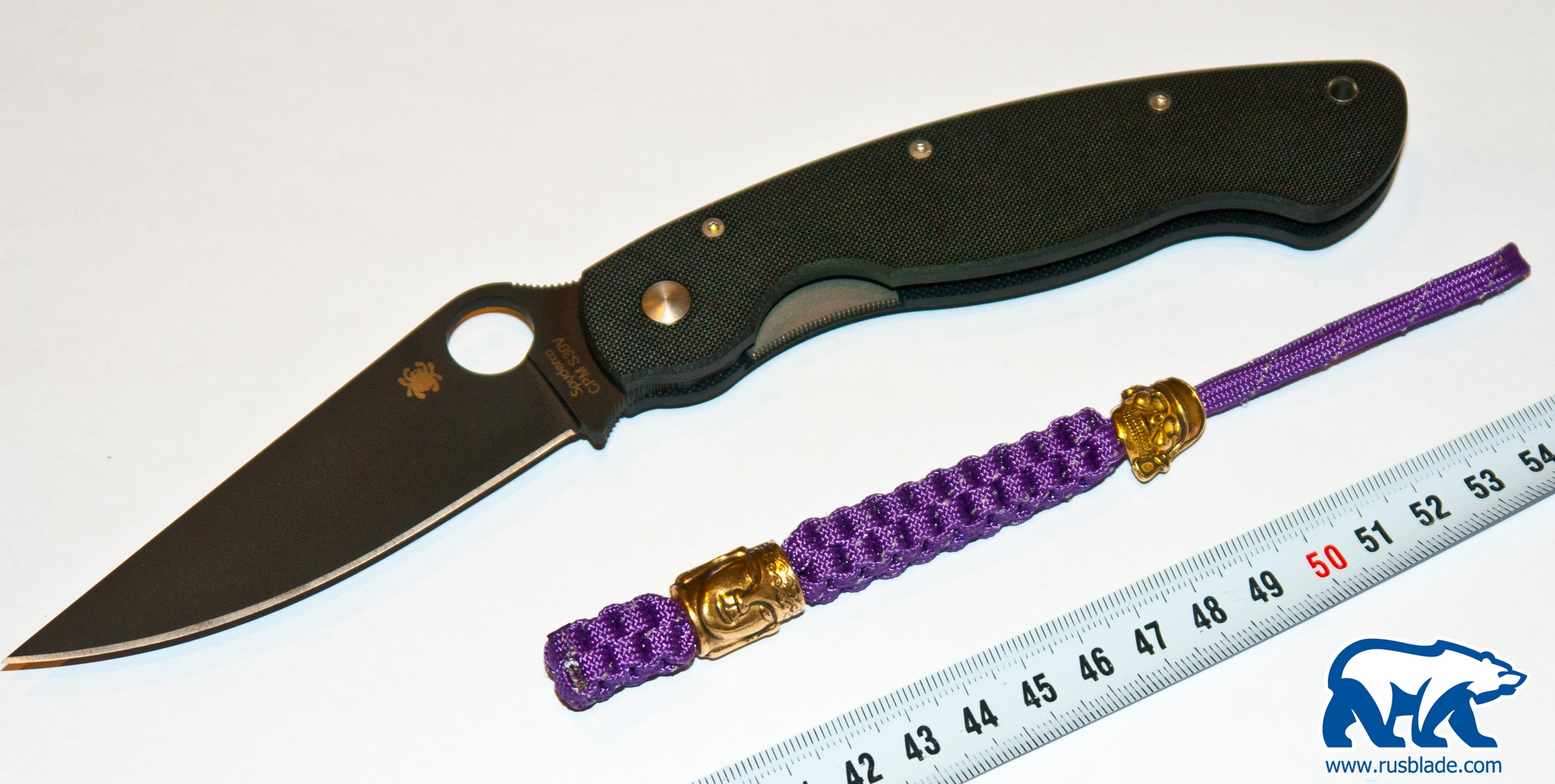 Sword Knot "Purple/Gold" - фотография 