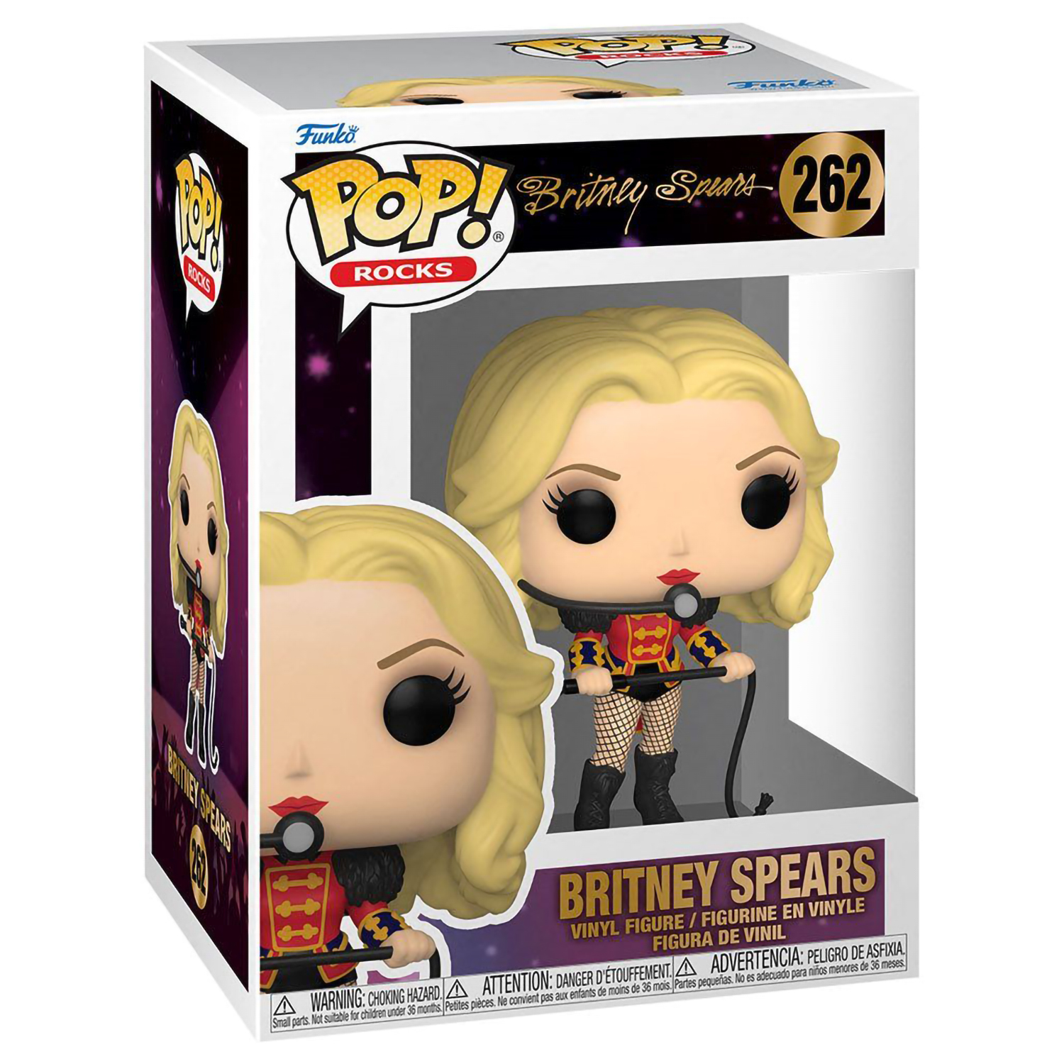 Funko POP! Britney Spears: Britney Spears (Circus) (262) – купить по  выгодной цене | Интернет-магазин комиксов 28oi.ru