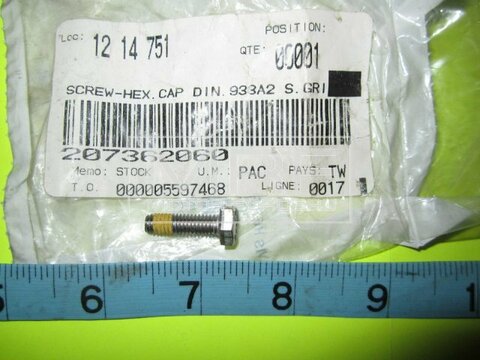 Винт M6 X 20, зажим для скотча BRP 207362060