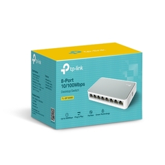 TP-Link TL-SF1008D Коммутатор 8-port 10/100M mini Desktop Switch, 8 10/100M, Plastic case