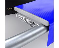 Батут Trampoline STOCK 6 ft JUMP4FUN с внутренней защитной сеткой