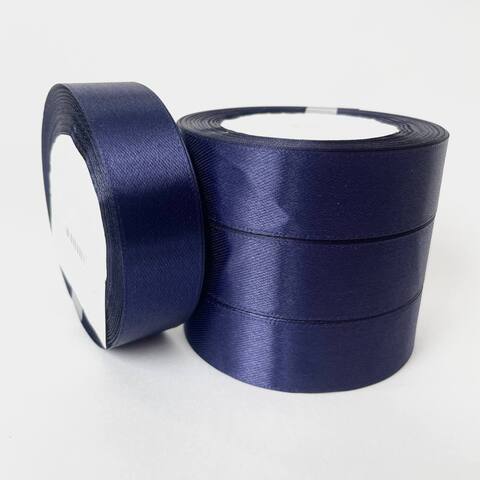 Лента Атласная (2,5см*22,85м) Индиго