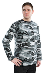 Толстовка 2х нитка серый КМФ