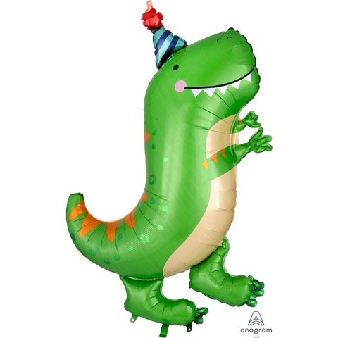 Шар Фигура Динозавр зеленый