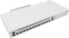 MikroTik Cloud Core Router 2004-1G-12S+2XS with Annapurna Alpine AL32400 Cortex A57 CPU (4-cores, 1.7GHz per core), 4GB RAM, 1x Gigabit RJ45 port, 12x 10G SFP+ cages, 2 x 25G SFP28 cages, RouterOS L6,