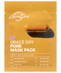 Grace Day Тканевая маска для очищения и сужения пор с кислотами Pore Mask Pack, 27мл, шт