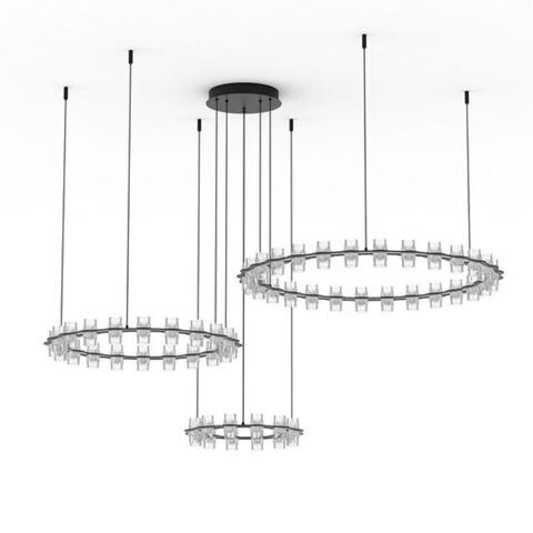 Подвесная светодиодная люстра Divinare MONNA 1933/06 SP-120