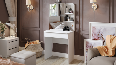 Стол туалетный Майя белый ясень