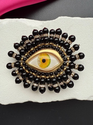 Брошь глаз Schiaparelli