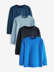 Лонгслив для мальчика Next U20-492, 4 шт., Синий