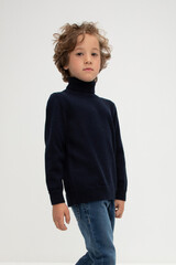 джемпер  для мальчика  КВ 30148/ш/темно-синий