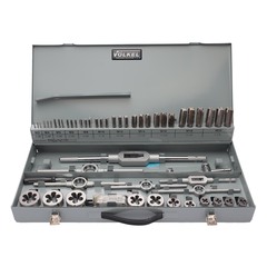 Набор метчиков и плашек M3 -M20 HSS-G 56пр Volkel 49201