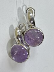 Анчада (серьги из серебра)