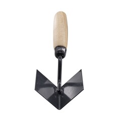 28-1-322 Кельма угловая для внутренних углов, деревянная ручка, 80х60х60мм РемоКолор