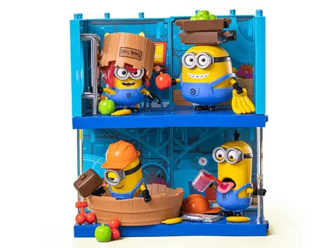 Набор фигурок Миньоны Фабрика желе Сборная модель