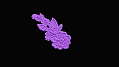 Молд Орнамент Цветы