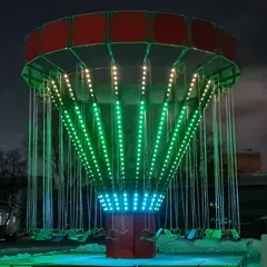 Цепочная карусель «Крона», стационарная высота 8 метров