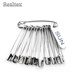 Булавки английские, №2, L 38 мм, SUN, 10х12 шт, пр-во Китай