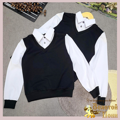 Джемпер-обманка м (9-13) 260415-WD195