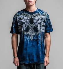 Футболка Affliction DECIMINATION BLUE