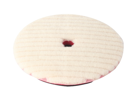 Glosswork Wool Pad Меховой стриженный круг 125 мм