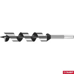 ЗУБР 30 x 235/160 мм, шестигранный хвостовик, сверло левиса по дереву (2948-235-30)