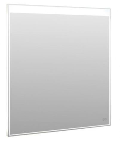 Aquanet 249352 Зеркало Палермо new 8085 с LED подсветкой, 800х850x32 мм, сенсорный выключатель (249352)