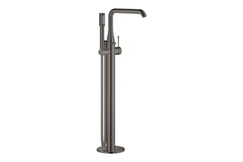 GROHE Essence 25248A01 Внешняя часть смесителя для ванны напольного монтажа, темный графит глянец