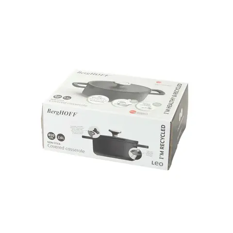 Кастрюля с крышкой 20 см 2,7л Phantom