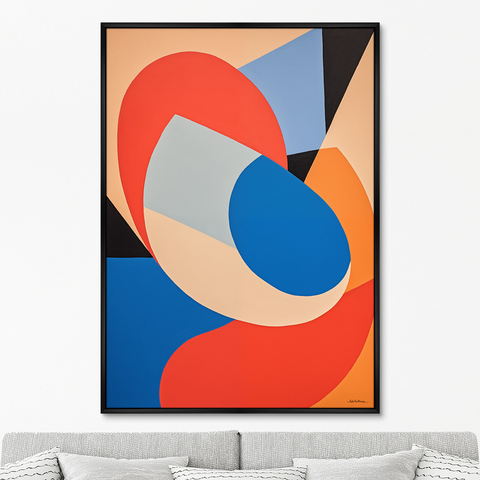 ArtNoMore - Репродукция картины на холсте Lobster The Cubic, No 2, 2024г.