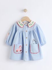 Платье для девочки Next B34-162, Голубой