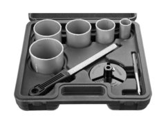 STAYER 8 шт, 33, 53, 67, 73, 83 мм, карбид вольфрама, набор кольцевых коронок, Professional (33345-H8)