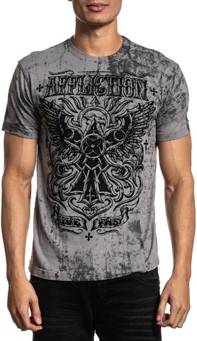 Affliction | Футболка мужская MASTERS APPRENTICE A21692 перед