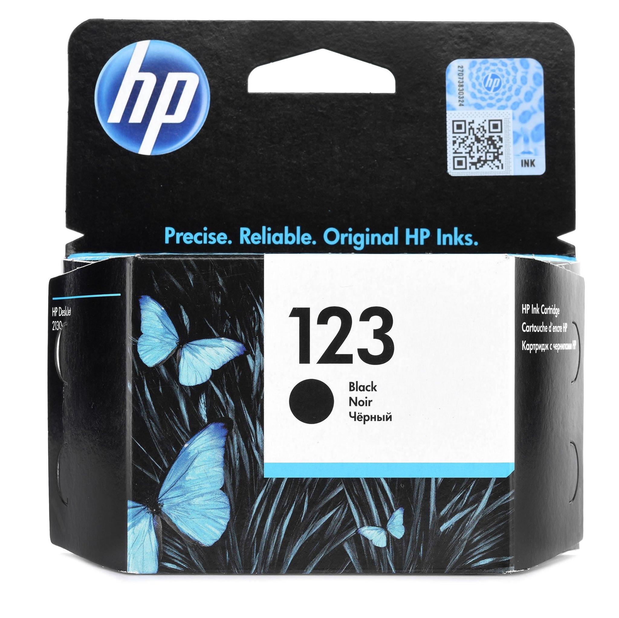 Картридж Для Принтера Hp 123 Черный Купить