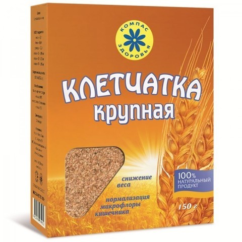 Клетчатка Крупная Без Добавок КЗ 150г