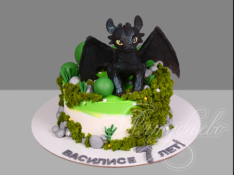 Торт с Беззубиком на 7 лет 10064123