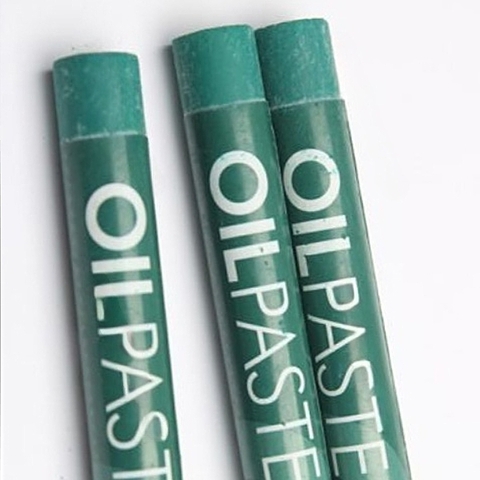 Пастель художественная масляная MUNGYO Oil Pastels Кобальт зеленый №542 (3шт)