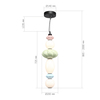 Светильник подвесной ST Luce Florentini SL6134.433.01