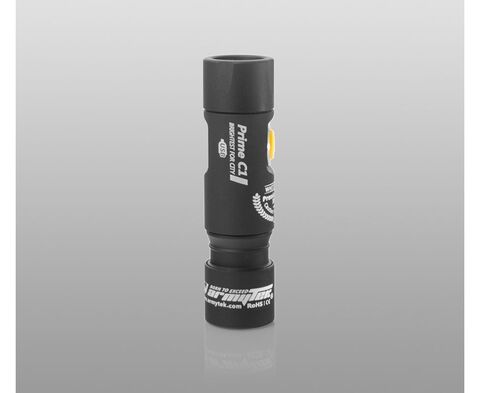 Фонарь карманный Armytek Prime C1 Magnet USB XP-L черный/белый лам.:светодиод. 18350x1 (F05601SW)